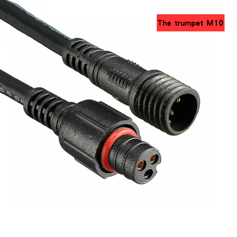 M10 Waterproof Connector 2Pin  - огляд і ціна Outdoor Power Strip Weatherproof
