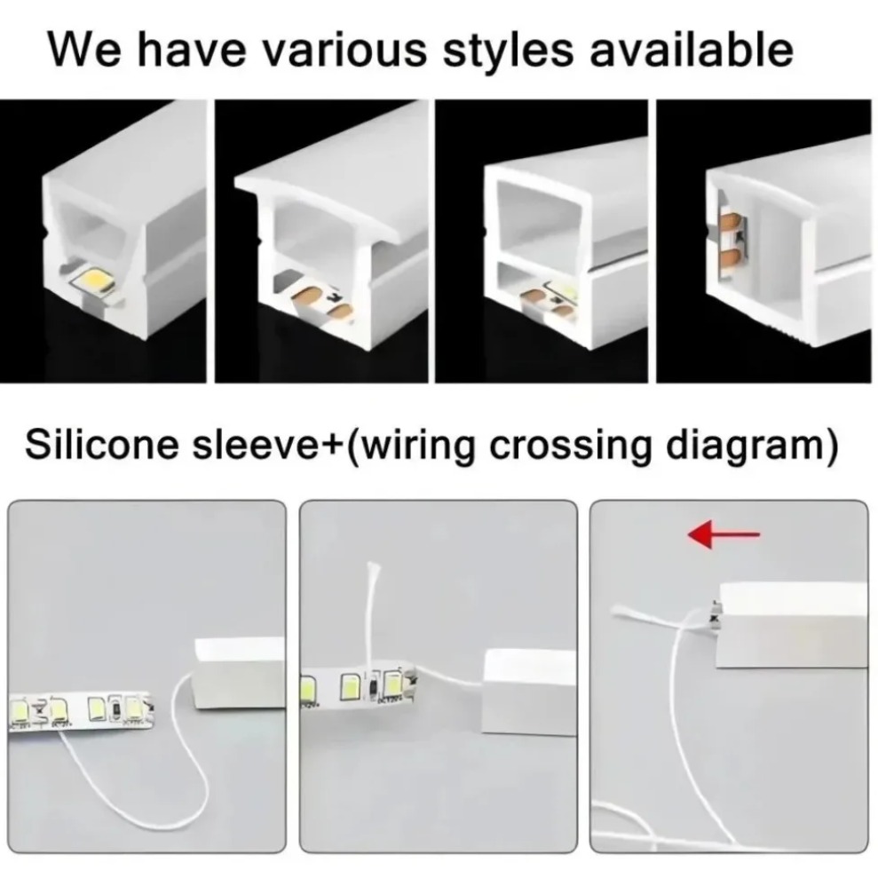IP67 Waterproof Silicone Neon  - огляд і ціна Outdoor Power Strip Weatherproof